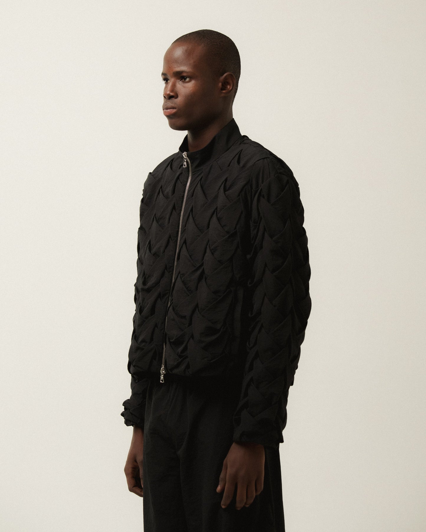 SMOCKWEAVE TRACK JACKET