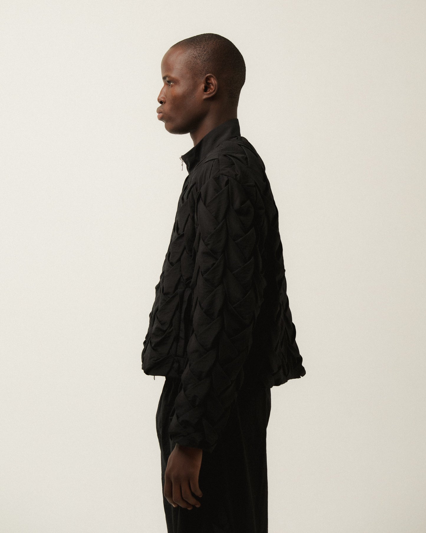 SMOCKWEAVE TRACK JACKET