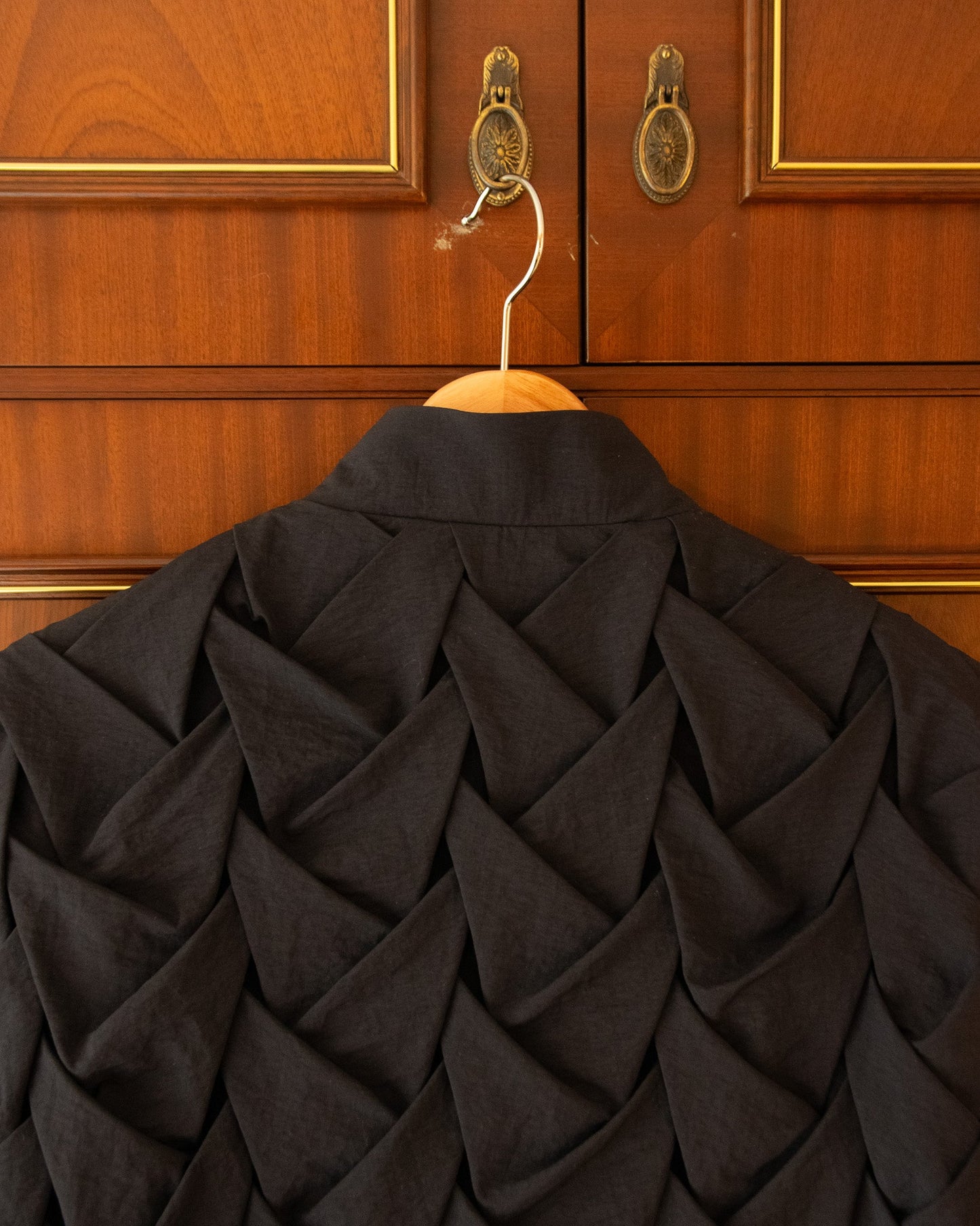 SMOCKWEAVE TRACK JACKET
