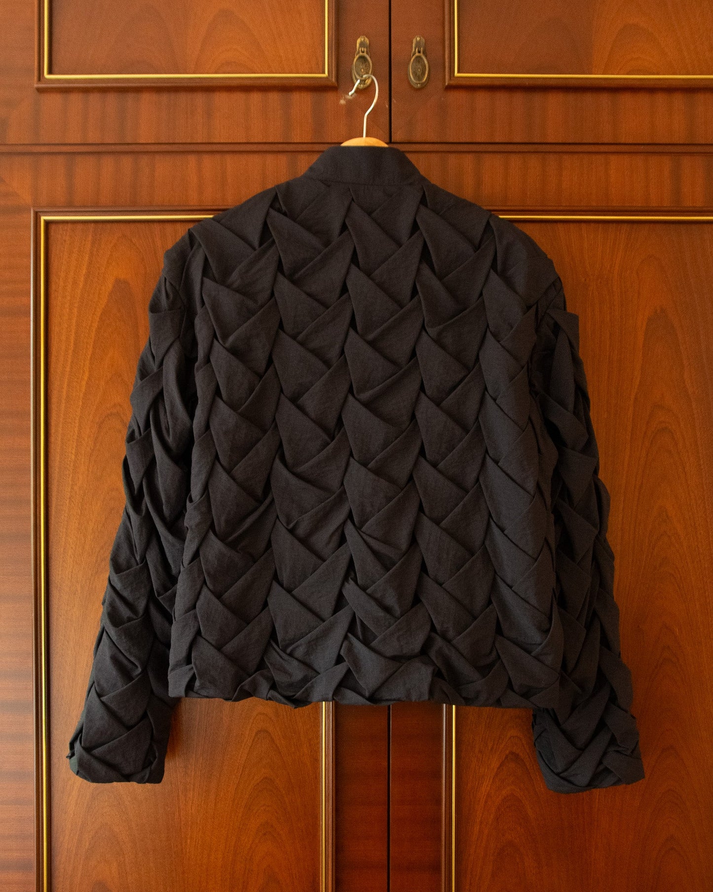 SMOCKWEAVE TRACK JACKET
