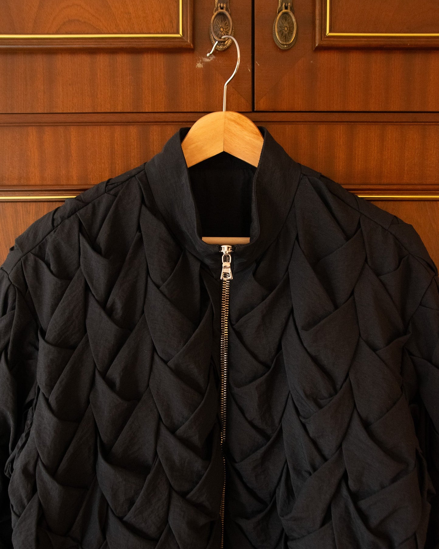 SMOCKWEAVE TRACK JACKET