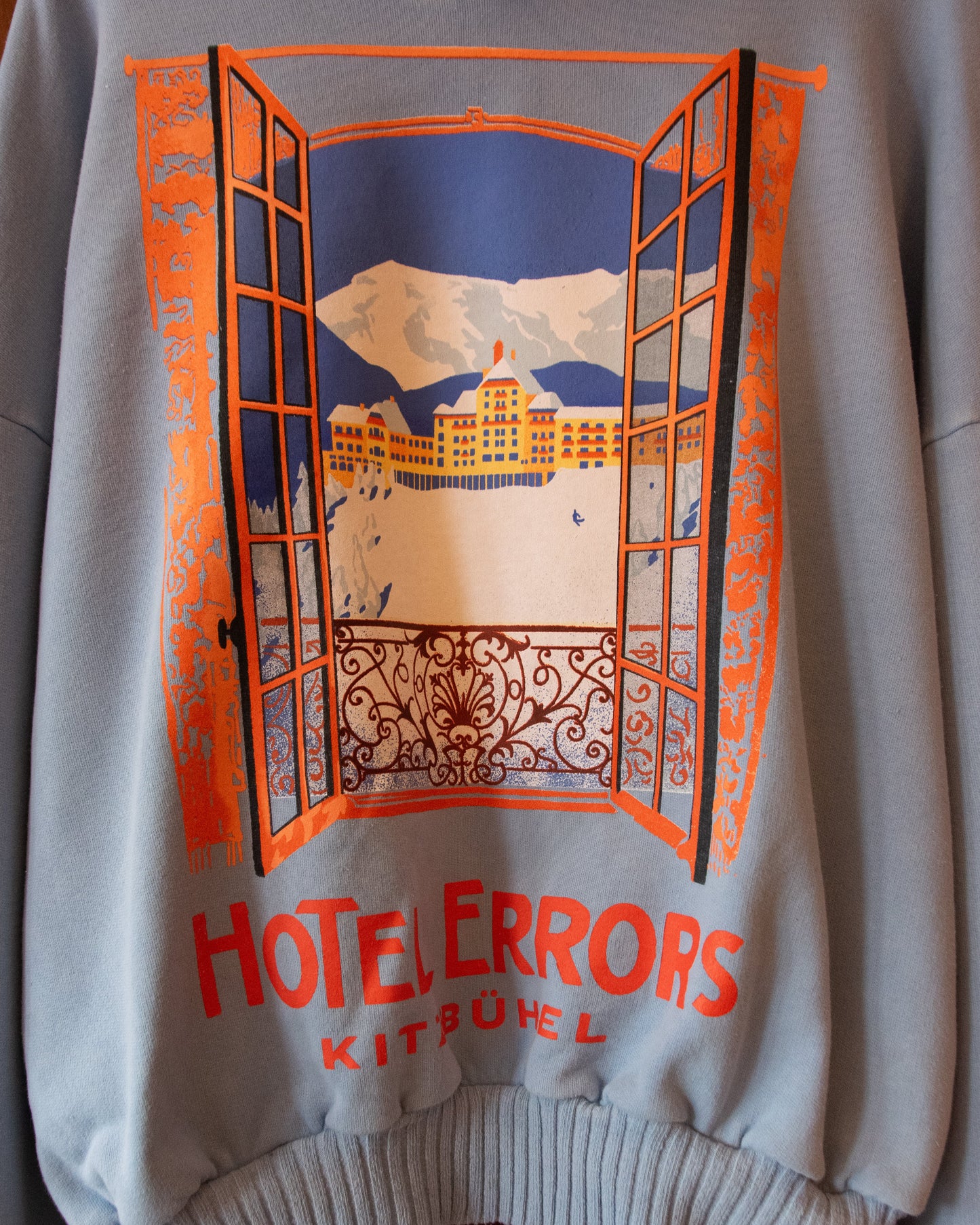 HOTEL ERRORS HOODIE - KITZBUHEL (NEPTUNE)