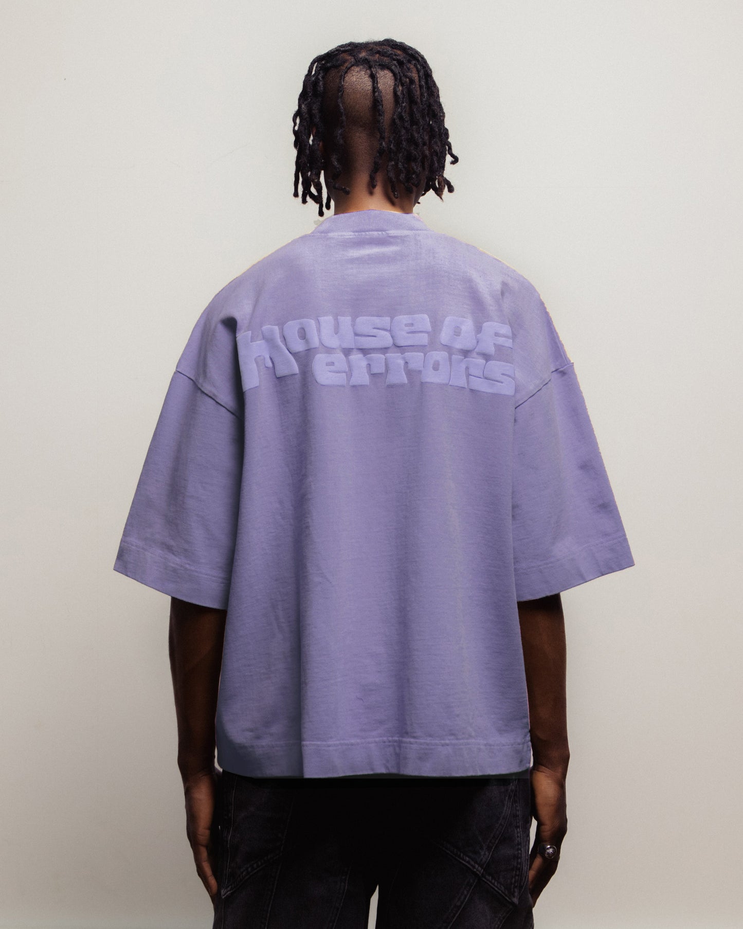 ALL-SEEING HEAVYWEIGHT TEE IN WISTERIA