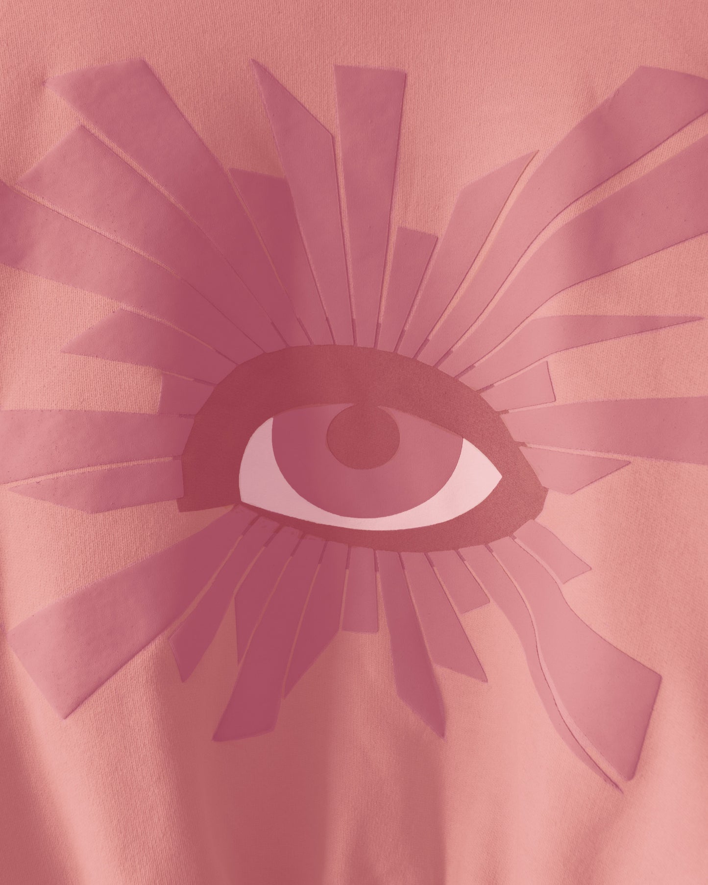 ALL-SEEING HOODIE IN BLOSSOM
