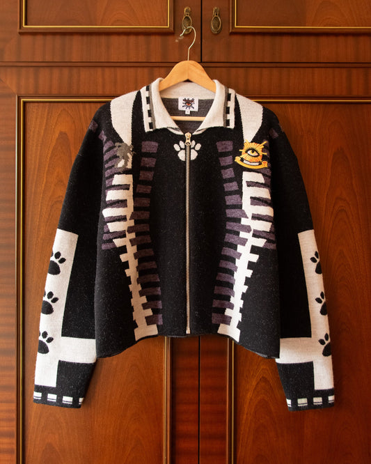 REDONDO KNITTED FOOTBALL JACKET