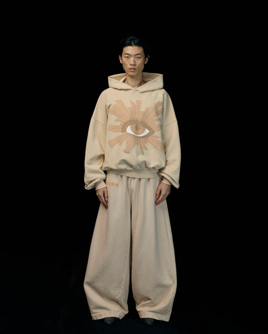 ALL-SEEING HOODIE IN SAHARA