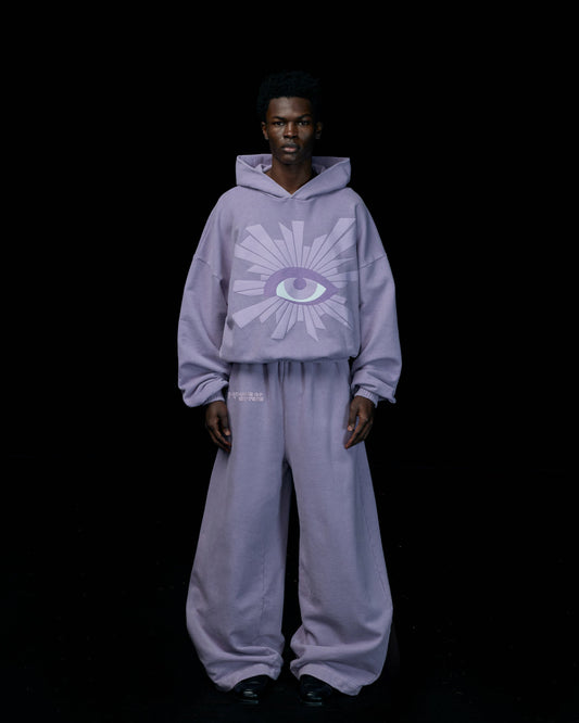 ALL-SEEING HOODIE IN WISTERIA